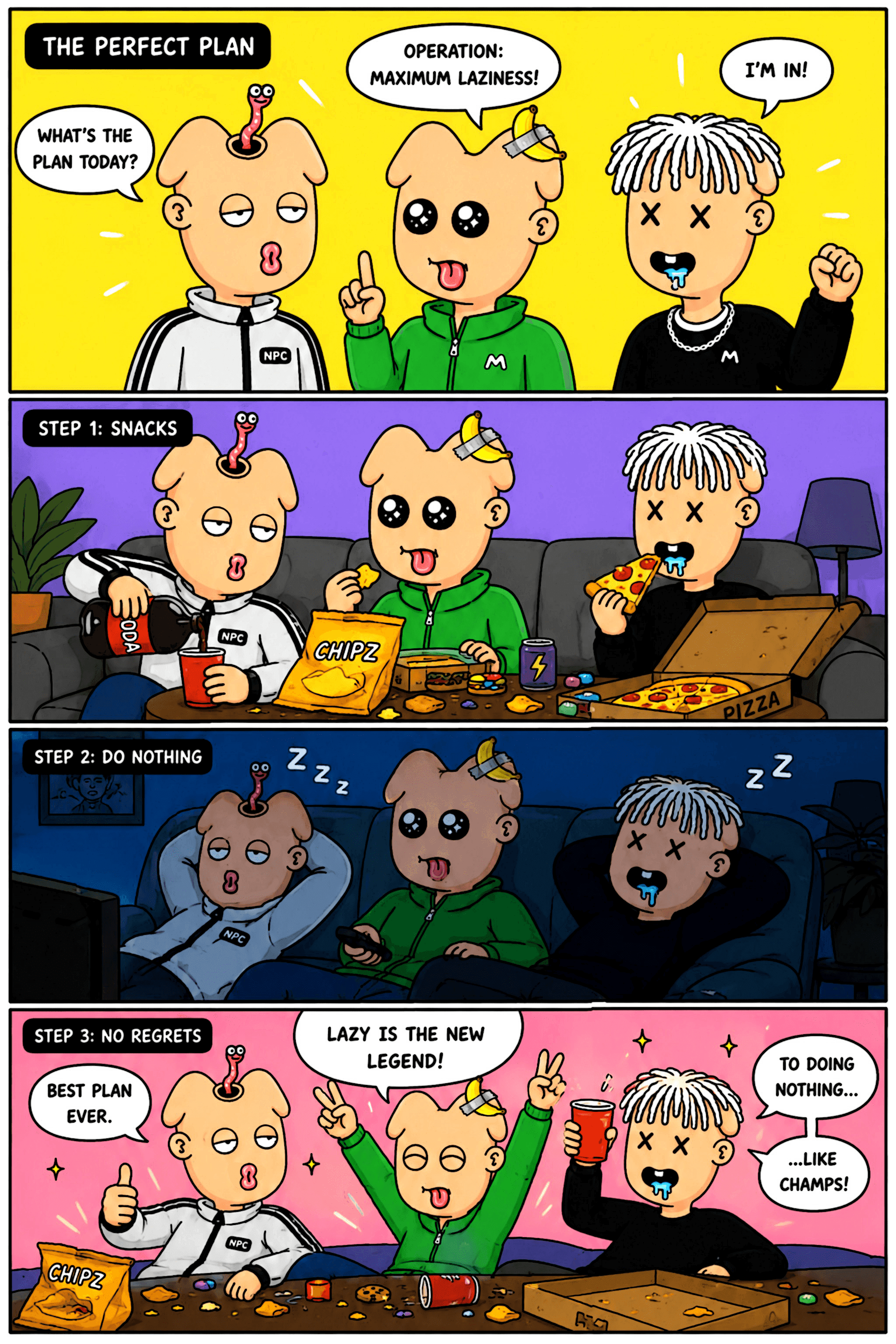 The perfect plan comic